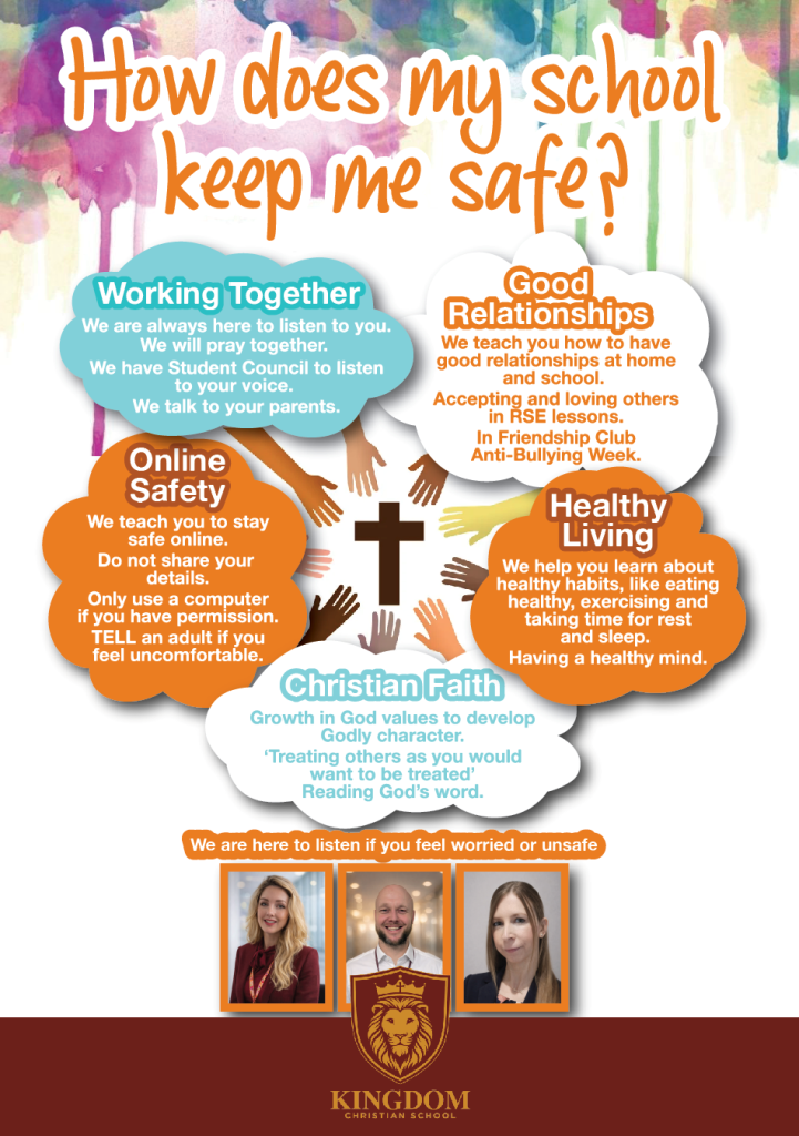 KCS poster how my school keeps me safe